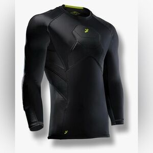 Storelli BodyShield Goalkeeper 3/4 Undershirt, Compression Shirt Size Youth M